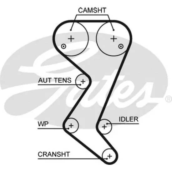 TRIGER KAYISI 153 DIS ( PEUGEOT P.307 2.0 16V 10.03 - / P.407 1.8 2.0 16V 05 )