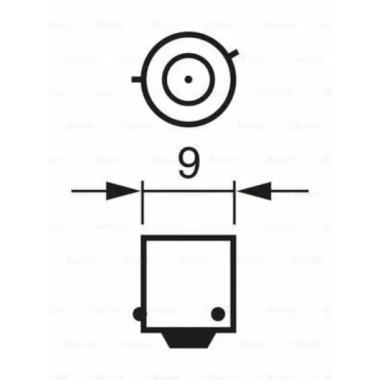 AMPUL 12 V H6W 6 W (HALOJEN PARK AMPULU )