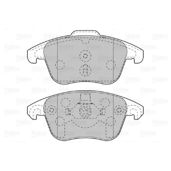 FREN BALATASI ON (CITROEN C4 PICASSO 2.0 16V 2.0HDI 138 FAB 10/06-)