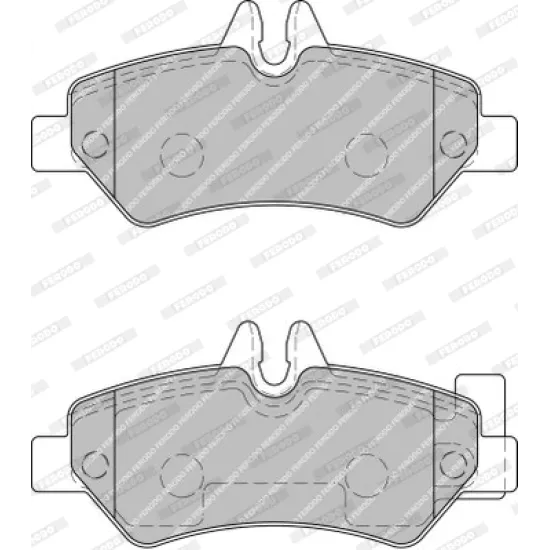 ARKA FREN BALATASI-TEK TEKER- (VW CRAFTER 06-16 MERCEDES SPRINTER 06-16)