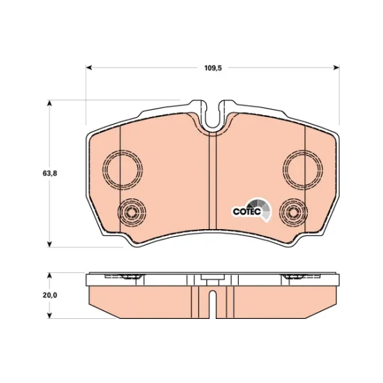 ARKA DISK BALATA ( FORD TRANSIT V.347 JUMBO 200PS 06/ )