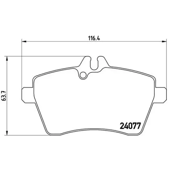 FREN BALATASI ON MERCEDES W169-W245 / 150-160/180/170Cdi