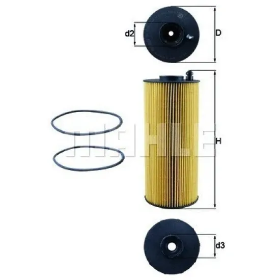 YAG FILTRESI DAF XF 440 12> 450 17> CF 400/440 13> 410/450 17> MX11 EURO 6