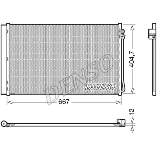 KLIMA RADYATORU MERCEDES VITO (W447) 111-114-116-119 CDI 2014-