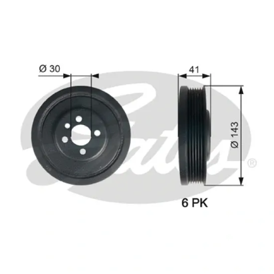 KRANK KASNAGI ( VOLKSWAGEN TRANSPORTER V 1.9DTI POLO PASSAT GOLF V CADDY II BORA )