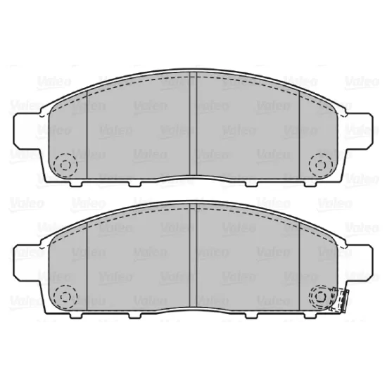 BALATA FREN ON-(MITSUBISHI L200 CR 2.5 DI-D 06-// / L200 SU 2.4 DI-D 15-// / FIAT FULLBACK PICK-UP 16-// )