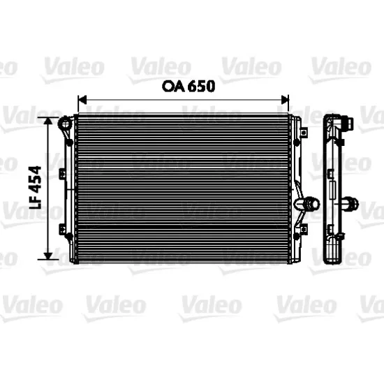 SU RADYATORU (VW CADDY 11- GOLF 04-14 PASSAT 05-14 AUDI A3 03-12 SEAT LEON 06-13)