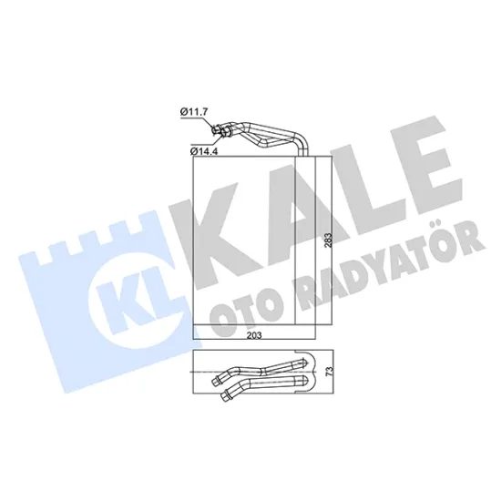 EVAPORATOR ASTRA.F-VECTRA.A