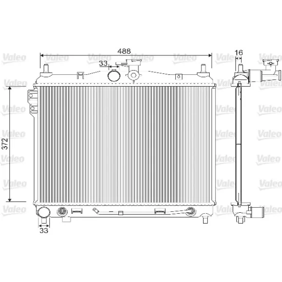 MOTOR SU RADYATORU HYUNDAI GETZ 02-/ BENZINLI OTOMATIK