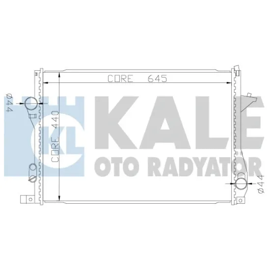 SU RADYATORU AL/BRZ  (BMW 520I / 523I / 528I / 535I / 540I / 728I / 730I / 740I / 750I (94-04) (AT/