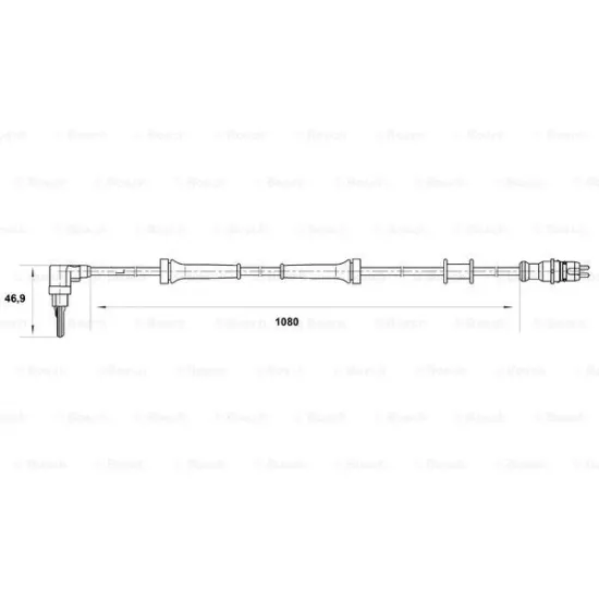 ABS SENSORU ON SAG 97-03 MAREA