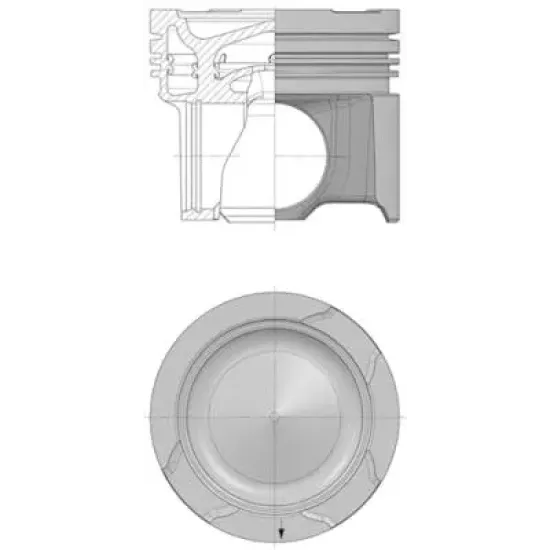 MOTOR PISTON SEGMAN DAF MX11 / TEMSA HD12-HD13-LD13 MARATON 13 EURO 6