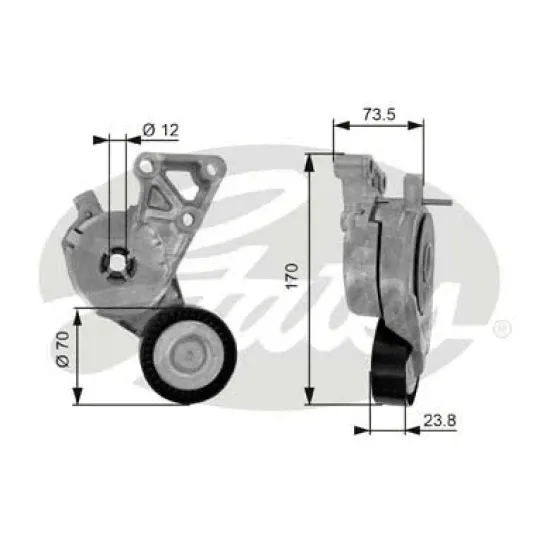 V KAYIS GERI RULMANI KUTUKLU ( VW GOLF IV BORA 1.6 8V AKL MOTOR )