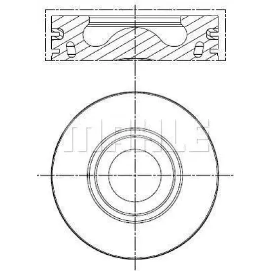 MOTOR PISTON SEGMAN TAKIM (86,50MM) / (0,50 FARKLI) BOXER III JUMPER III C81 110BG / C96 130BG / C110 150BG PUMA 2,2HDI E5 TRANSIT V348 V347 11>14 CUSTOM 12 /> V363 V362 14 /> 2,2TDCI 155PS