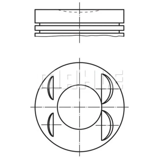 PISTON+SGM (ADET) STD 12> CLIO.IV-MGN.IV-CPTR-KADJAR 1.2tce 