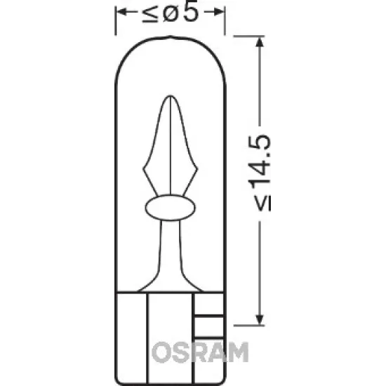 AMPUL 24V 1,2w Gösterge Ampulü Dipsiz