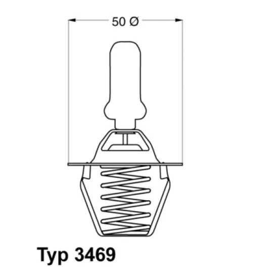 TERMOSTAT 91°C R19-CLIO.I-EXPRESS 1.4i *E7J* ****