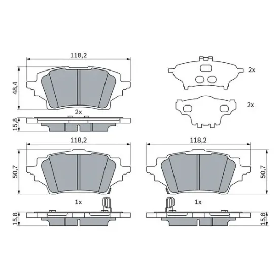 DISK BALATA TOYOTA