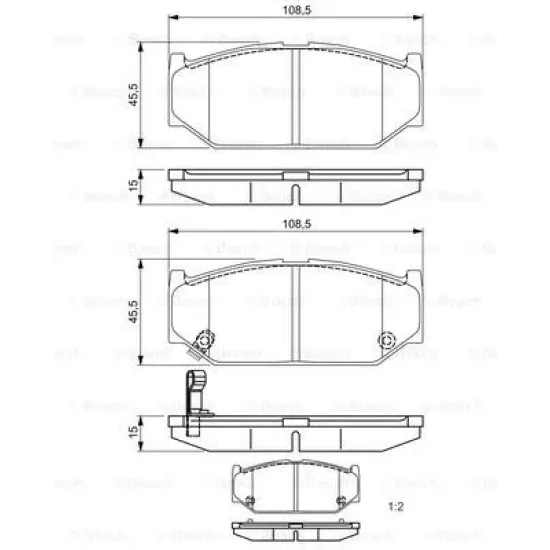 BALATA FREN ON-(SUZUKI SWIFT 05/ )