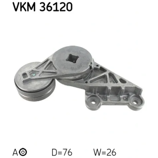 V KAYIS GERGI RULMANI KUTUKLU ( RENAULT LAGUNA / SAFRAN 2.0 16V N7Q )