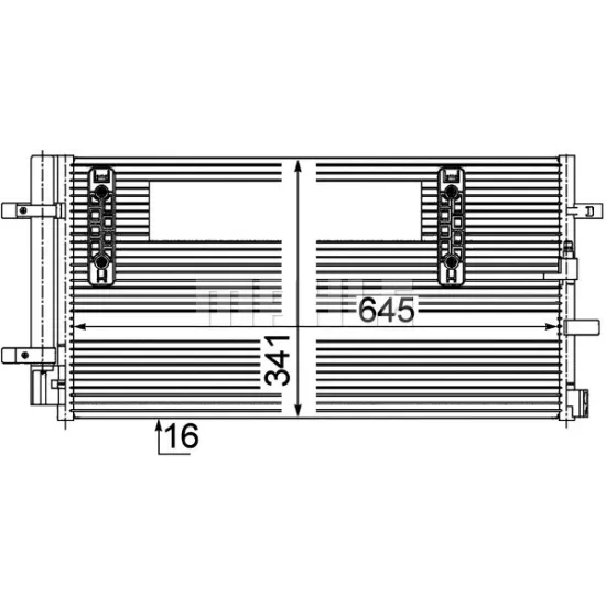 KLIMA RADYATORU (KONDENSER) 08> A4-A5-Q5 1.8tfsi-2.0tfsi-tdi-2.7tdi-3.0tdi