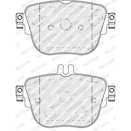 FREN BALATASI ARKA MERCEDES W213 4-matic 17/18 C257 4-matic 17/ C238 4-matic 17/