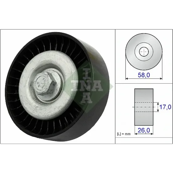 V KAYIS GERGI RULMANI ( MERCEDES-BENZ A SERIES 160-180-200 0- 12 / B SERIES 180-200 05 -11 )