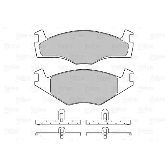 ON FREN BALATASI (VW POLO 82-00 POLO CLS 96-00 SEAT IBIZA 93-99)