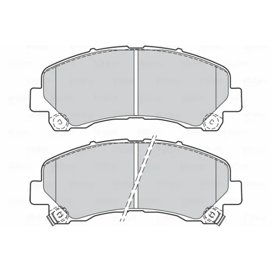 BALATA FREN ON-(ISUZU D-MAX 08-/4×2 / D-MAX 08-/4×4 / D-MAX 12-17 2.5 / D-MAX 17-/ 1.94×4 TFS86J )