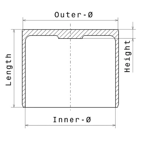 FINCAN TK MGN-LGN-TRF *F9Q* 1.9dti 8V (7,65mm)