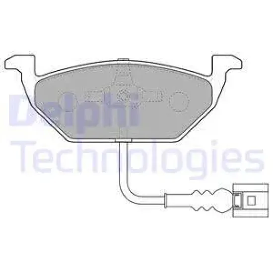 ON FREN BALATASI-KABLOLU- (VW GOLF 98-06 POLO 02-05 AUDI A3 97-03 SEAT LEON 00-06 SKODA OCTAVIA 97-11)