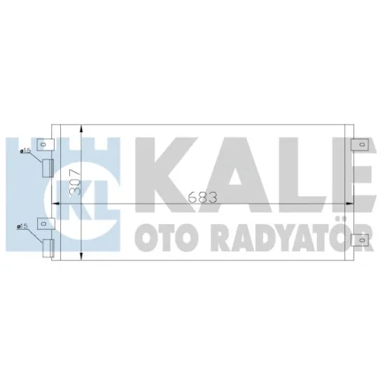 KLIMA RADYATORU (KONDANSATOR) DAILY III 2,3 2,8 99>