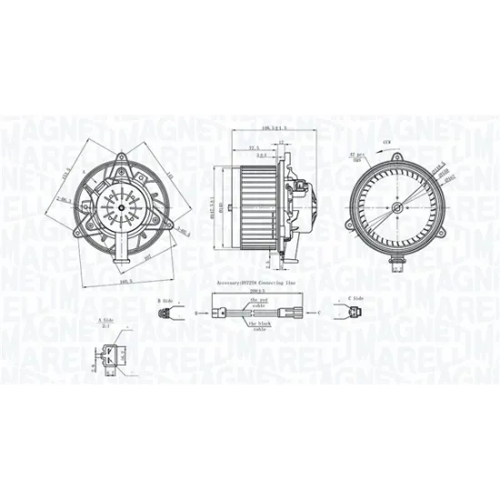 KALORIFER MOTORU INSIGNIA MERIVA B