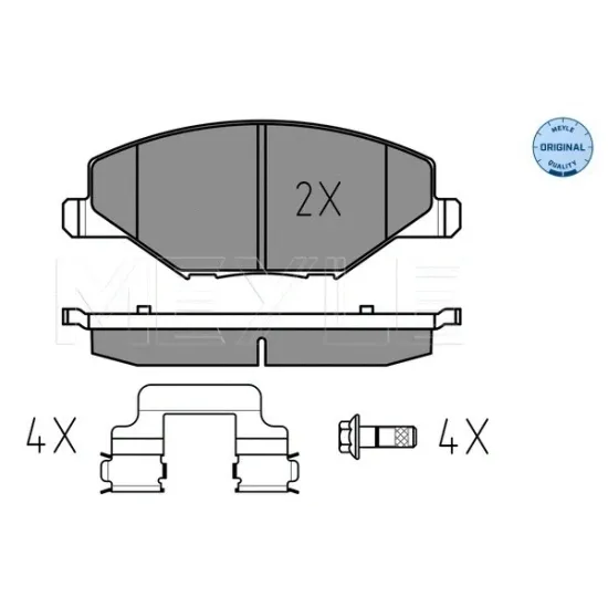 DISK BALATA ON (SKODA FABIA II 1.2 1.2TSI 1.4 1.6 1.6TDI 10-14)