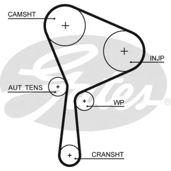 TRIGER GERGI SETI - (RENAULT MEGANE III/ SCANIC 1.9 DCI 08-)