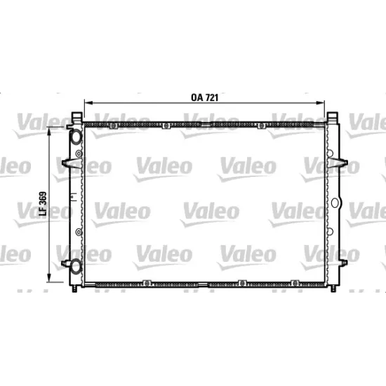 SU RADYATORU (VW TRANSPORTER 91-04) ABL-ACV-AJA