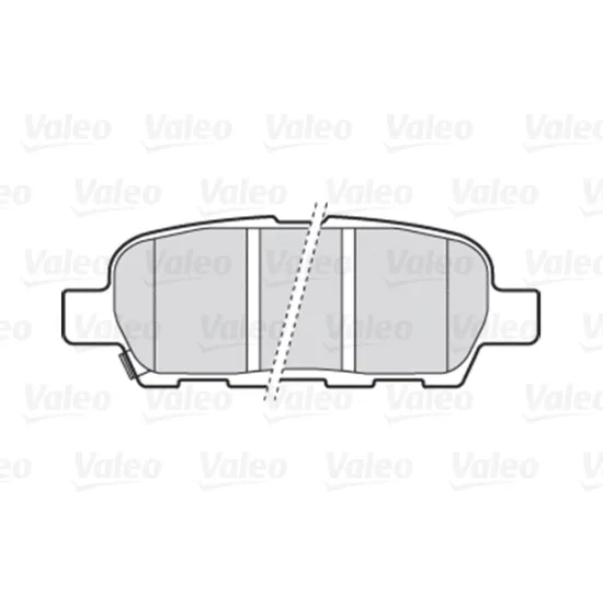 FREN BALATASI ARKA NISSAN QASHQAI J10 07-13 XTRAIL T30 00-/ XTRAIL T31 07-13 PARTHFINDER 13-/ KOLEOS 08-/ JUKE 10-/ SUZUKI GRAND VIT