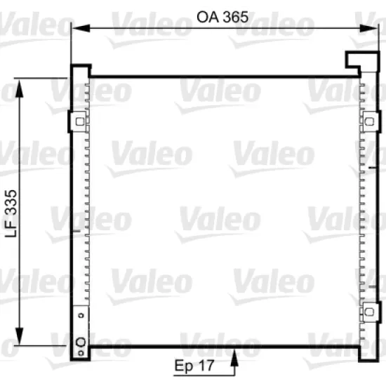 KLIMA RADYATORU HONDA CIVIC 1996-2001 HRV 1996-2000 ROVER 400