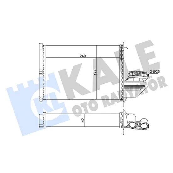 KALORIFER RADYATORU BMW E36 KLIMASIZ