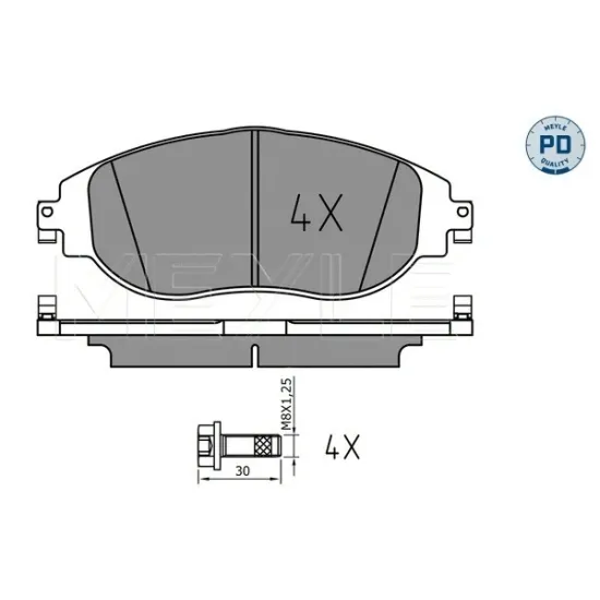 FREN BALATA ON 15> PASSAT-TIGUAN (HZ)