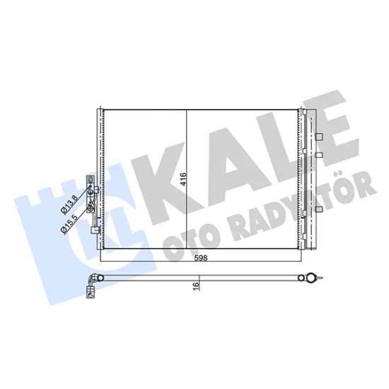 KLIMA RADYATORU (BMW F25 / X3 / 2.8İ )