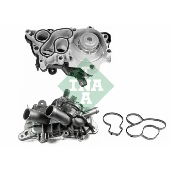 DEVIRDAIM TERMOSTATLI KOMPLE-ILAVE SU CIKISSIZ (VW GOLF 13-17 POLO 13-14 AUDI A1 11-14) 1.2/1.4TSI