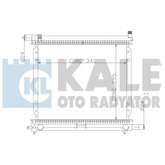 SU RADYATORU (MERCEDES 190 200 220 230 200T 200TE 200 CE)