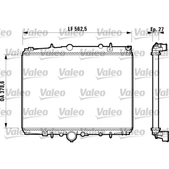 SU RADYATORU MEKANIK ( PEUGEOT 406 / 607 / CITROEN C5 2.0HDI 2.0 16V 04 )