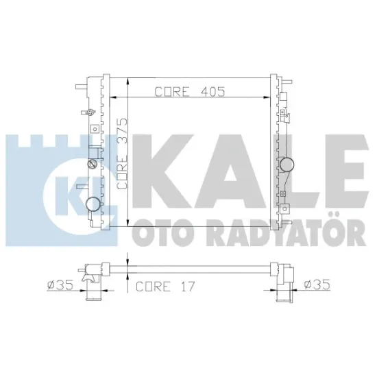 MOTOR SU RADYATORU MITSUBISHI COLT LANCER 1990-1995 MANUEL