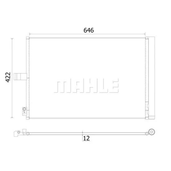 KLIMA RADYATORU C218 11>17 W212 13>16 C207 13>16 R231 12>