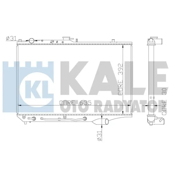 MOTOR SU RADYATORU MAZDA 323 B6 90-94 OTOMATIK