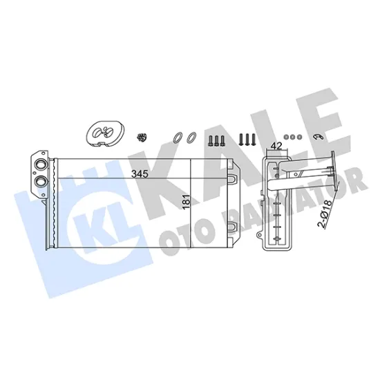 KALORIFER RADYATORU SPRINTER 901 902 903 904 905 96>06 LT 28-35 II / 28-46 II 96>06