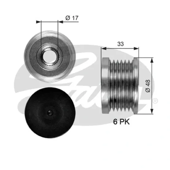 ALTERNATOR KASNAGI 04> 1-SERI (E81-E87) 3-SERI (E46-E90-E91) 5-SERI (E60) X1 (E84)