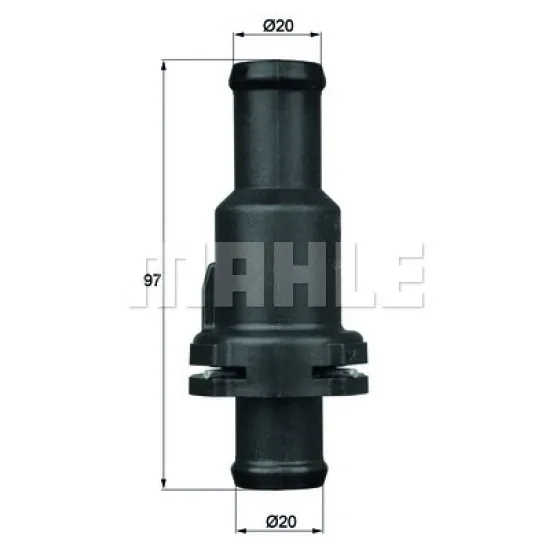 TERMOSTAT 75°C (VW GOLF V 1.4TSI)